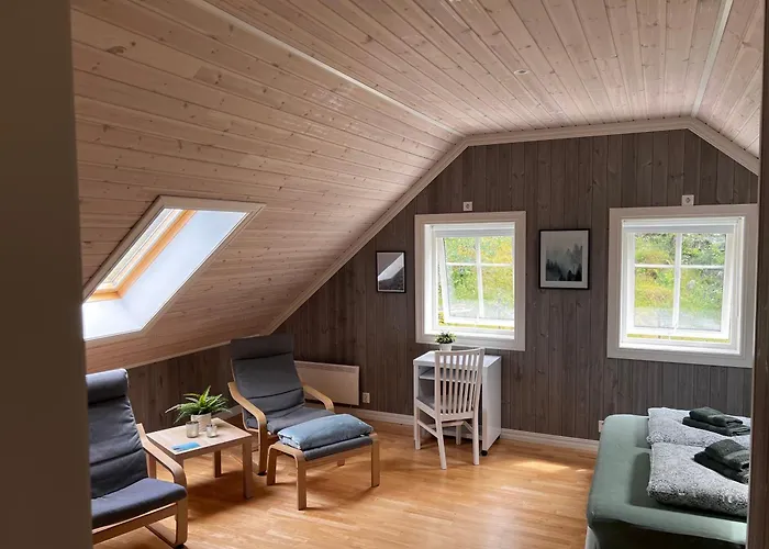 度假居 Fjord House With A Private Bay, Boats And Sauna!
